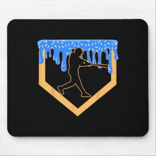 Tapis De Souris Bysebyll Drip Boy Home Plate Crème Glacée Jeunesse