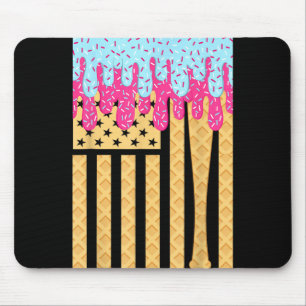 Tapis De Souris Bysebyll Drip Byt Boys Crème Glacée Américaine qui