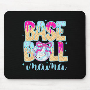 Tapis De Souris Bysebyll Mama Maman Plaque Accueil Crème Glacée Go