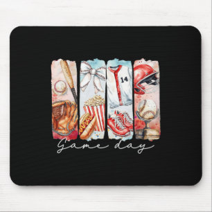 Tapis De Souris Bysebyll Maman Coquette Bow Game Day Bysebyll Mama