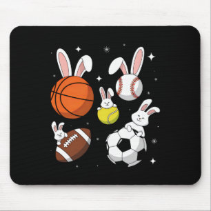 Tapis De Souris Bysketbyll Bysebyll Footbyll Sports de football Pâ