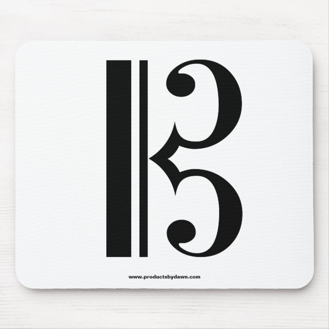 Tapis De Souris C-Clef Mousepad (Devant)