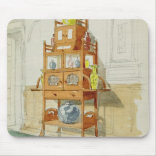 Tapis De Souris Cabinet d'exposition, c.1860s-70s (la semaine et