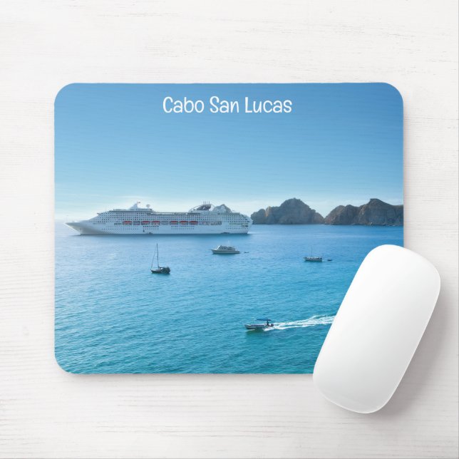 Tapis De Souris Cabo San Lucas, Mexico Mouse Pad (Avec souris)
