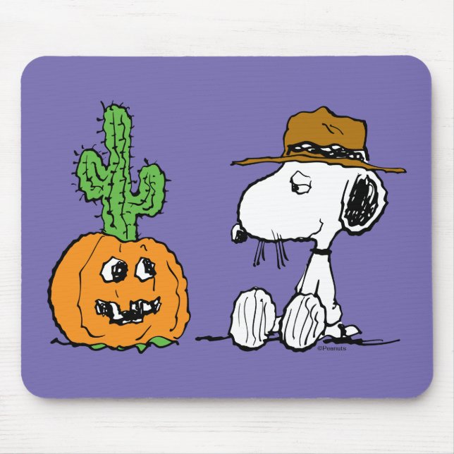 Tapis De Souris cacahuètes | Halloween du désert de Spike (Devant)