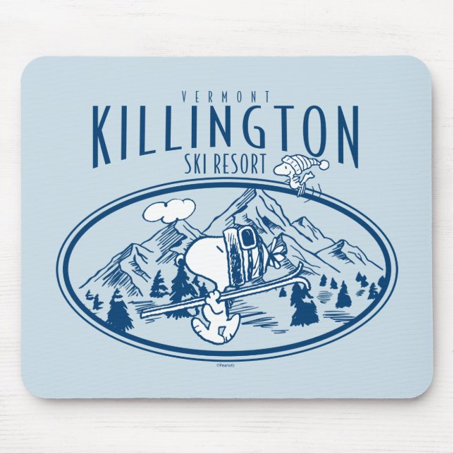 Tapis De Souris cacahuètes | Killington Ski Resort Vermont (Devant)
