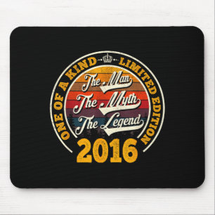 Tapis De Souris Cadeau 10e anniversaire homme mythe légende 2016 1