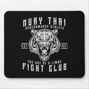 Tapis De Souris Cadeau Boxe Thaïlandaise Muay Thai Kickboxing 