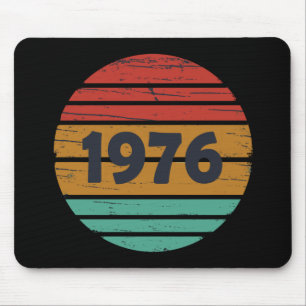 Tapis De Souris Cadeau d'anniversaire 50 ans millésime 1976