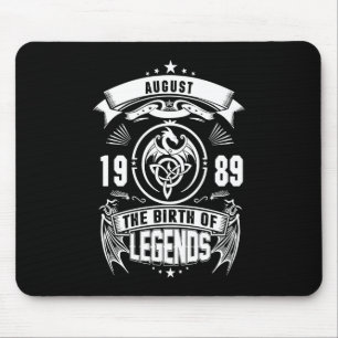 Tapis De Souris Cadeau d'août 1989 La Naissance Des Légendes