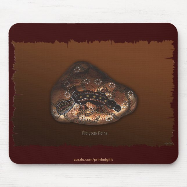 Tapis De Souris Cadeau d'art aborigène australien (Devant)
