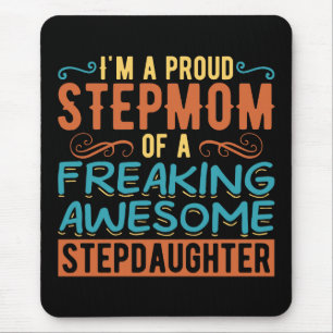 Tapis De Souris Cadeau de citation de belle-fille de marâtre fière