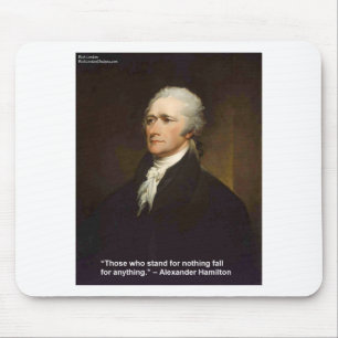 Tapis De Souris Cadeau de citation de Hamilton Fall For Anything
