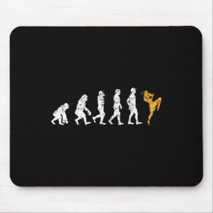 Tapis De Souris Cadeau de kickboxing Funny Evolution Muay Thai