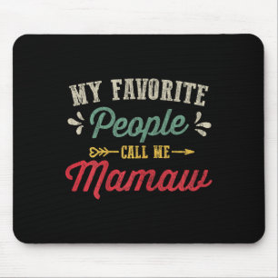 Tapis De Souris Cadeau de la fête des mères vintage pour femmes, p