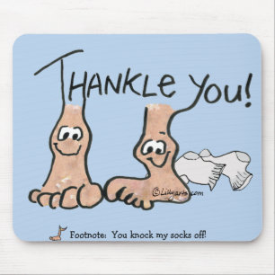 Tapis De Souris Cadeau de Merci personnalisé