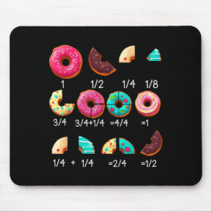 Tapis De Souris Cadeau de professeur de mathématiques de retour à 