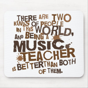 Tapis De Souris Cadeau de professeur de musique