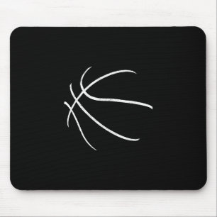 Tapis De Souris Cadeau d'entraîneur de joueur de balle de silhouet