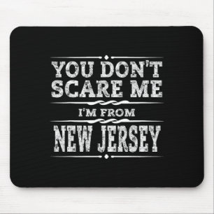 Tapis De Souris Cadeau drôle de Nouvelle-Jersey Maison Jardin État