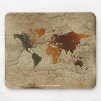 Tapis De Souris Cadeau du concepteur de cartes du Vieux Monde