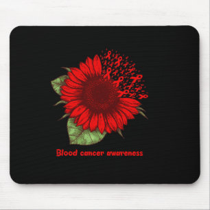 Tapis De Souris Cadeau Guerrier de la Conscience du Cancer du Sang