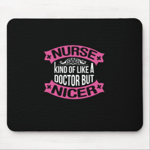 Tapis De Souris Cadeau infirmière Infirmière Comme Un Docteur