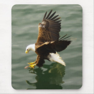Tapis De Souris Cadeau Motivationnel Aigle Bald