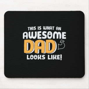 Tapis De Souris Cadeau Papa À quoi ressemble un papa génial