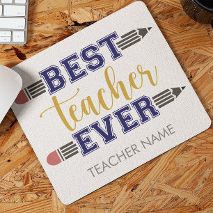 Tapis De Souris Cadeau personnalisé Meilleur Professeur - Cadeau P
