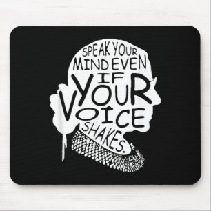 Tapis De Souris Cadeau politique féministe RBG Ruth Bader Ginsburg