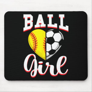 Tapis De Souris Cadeau pour fille douce pour les amateurs de footb