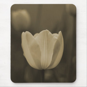 Tapis De Souris Cadeau simple de mousepad de fleur de tulipe de