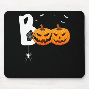 Tapis De Souris Cadeau Spider Araignée Citrouille d'Halloween