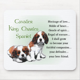 Tapis De Souris Cadeaux Cavalier King Charles Spaniel