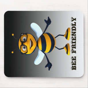 Tapis De Souris Cadeaux d'abeilles amicaux, I Love Bee, Cadeaux d'