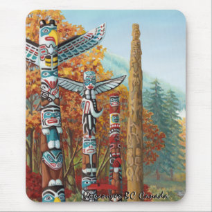 Tapis De Souris Cadeaux d'art de Vancouver de souvenir de