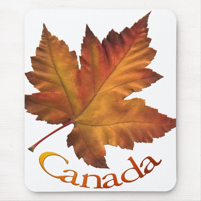 Tapis De Souris Cadeaux de feuille d'érable de Mousepad Canada de (Devant)