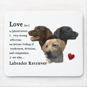 Tapis De Souris Cadeaux de labrador retriever