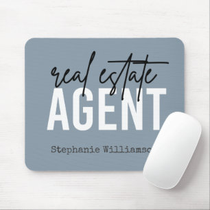 Tapis De Souris Cadeaux de l'agent immobilier personnalisé pour le