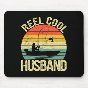 Tapis De Souris Cadeaux de pêche pour mari super cool pour la fête
