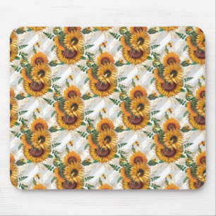 Tapis De Souris Cadeaux de tournesol Regardez Le Tournesol