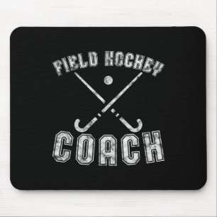 Tapis De Souris Cadeaux d'entraîneur de hockey sur gazon en détres