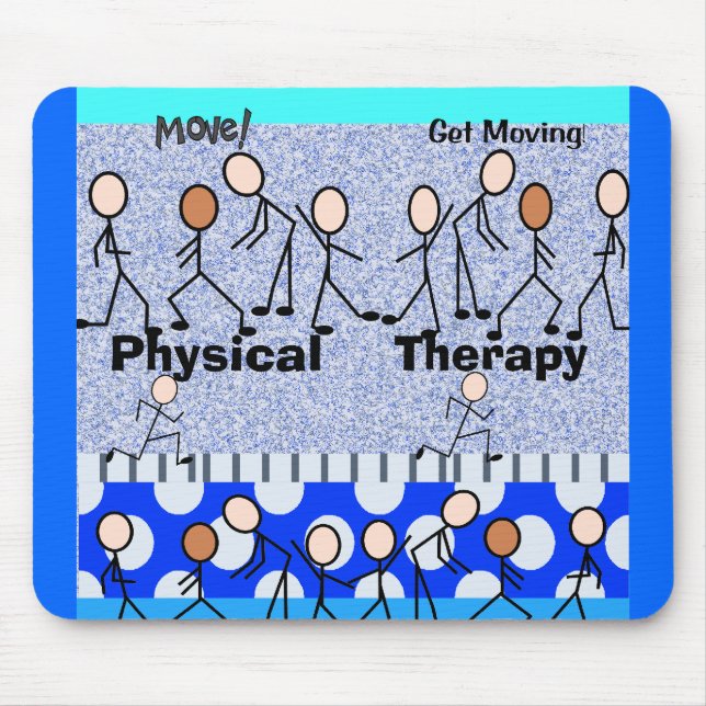 Tapis De Souris Cadeaux des employés de physiothérapie (Devant)