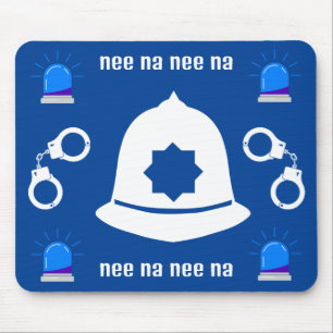 Tapis De Souris Cadeaux Et Accessoires De Police Britannique