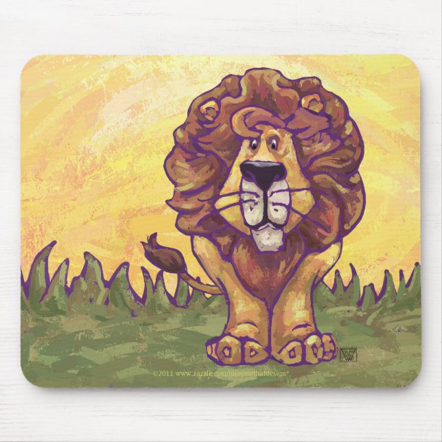 Tapis De Souris Cadeaux et accessoires Lion (Devant)