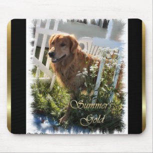 Tapis De Souris Cadeaux Golden Retriever