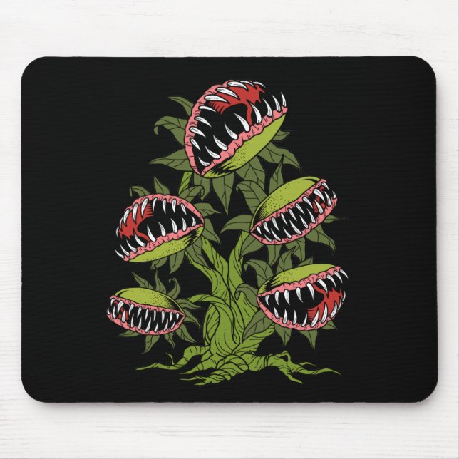 Tapis De Souris Cadeaux Plantes carnivores Monster Vénus Piège Vol (Devant)