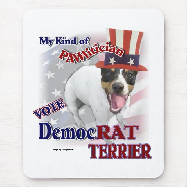 Tapis De Souris Cadeaux RAT TERRIER (Devant)