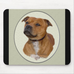 Tapis De Souris Cadeaux Staffordshire Bull Terrier